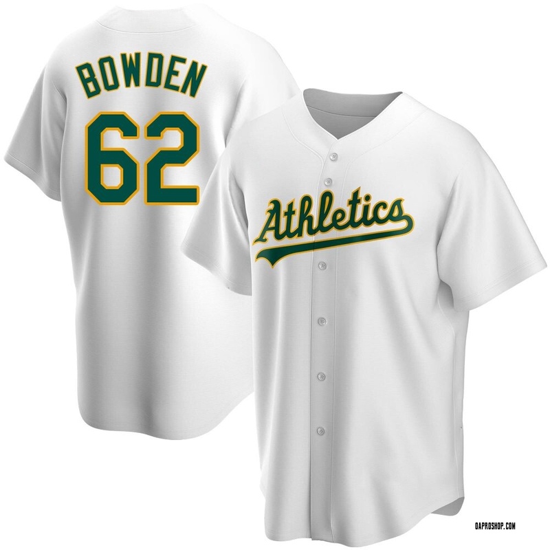 Ben Bowden Men's Oakland Athletics Home Jersey - White Replica