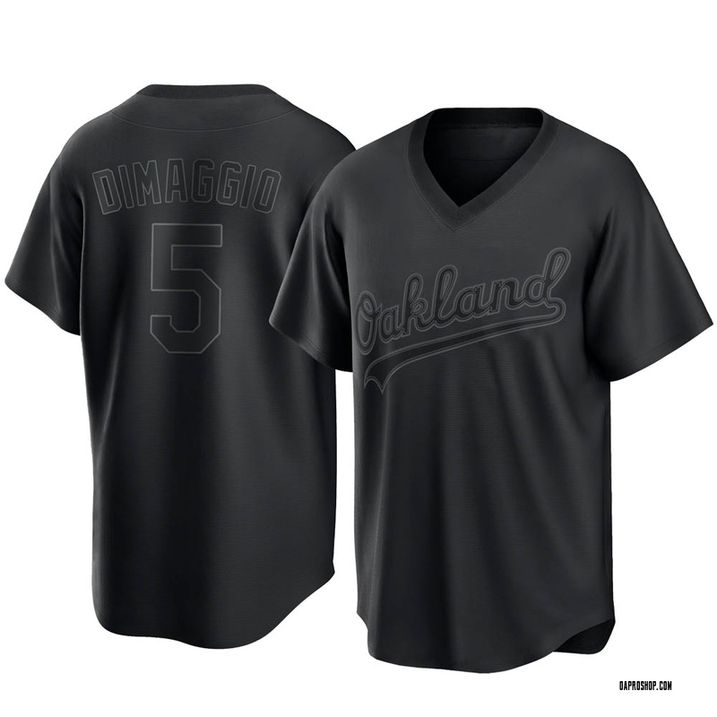 Joe Dimaggio Youth Oakland Athletics Alternate Jersey - Gold Replica