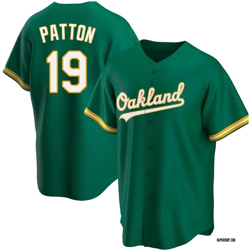 Spencer Patton Men's Oakland Athletics Alternate Jersey - Kelly